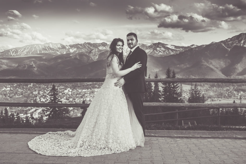 sesja ślubna w górach