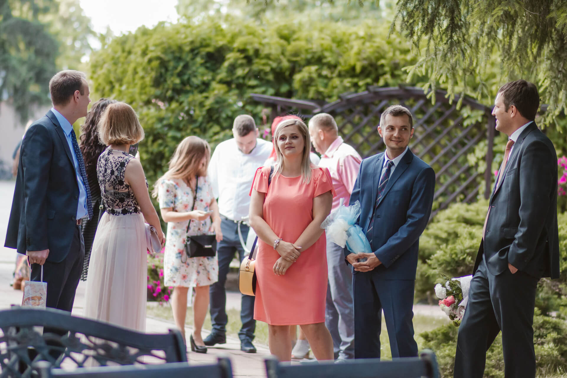 stary młyn ślub w plenerze