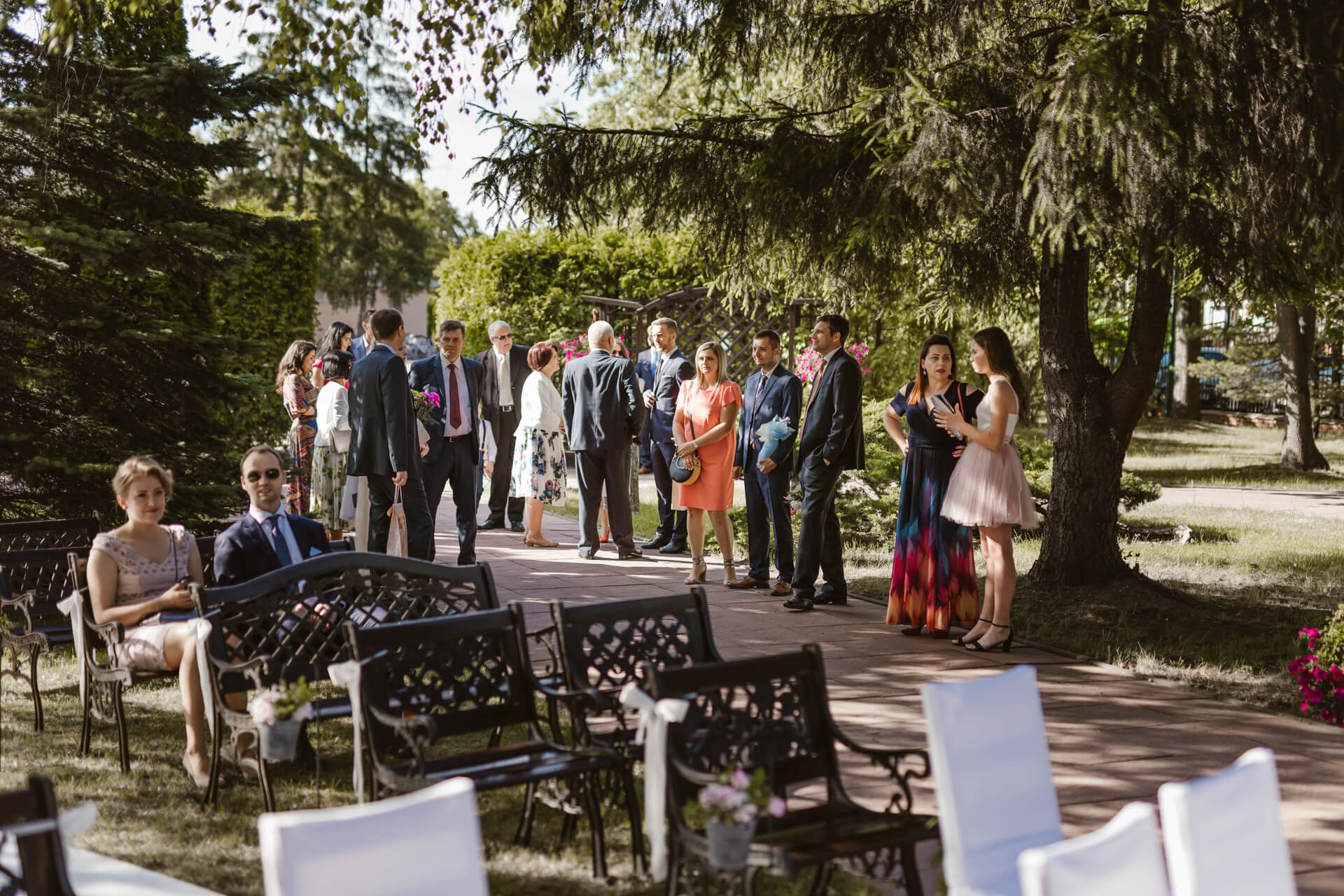 stary młyn ślub w plenerze