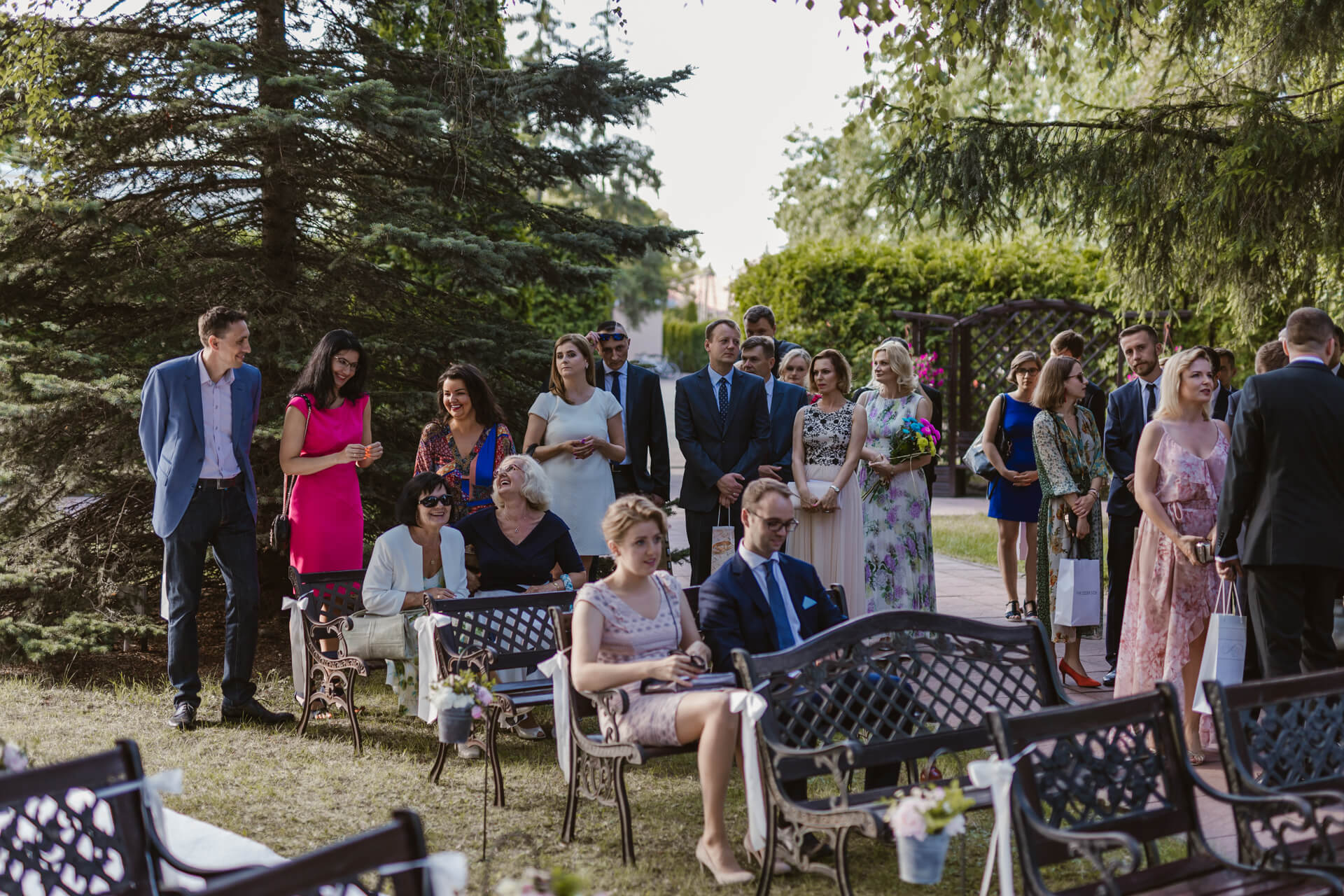 stary młyn ślub w plenerze