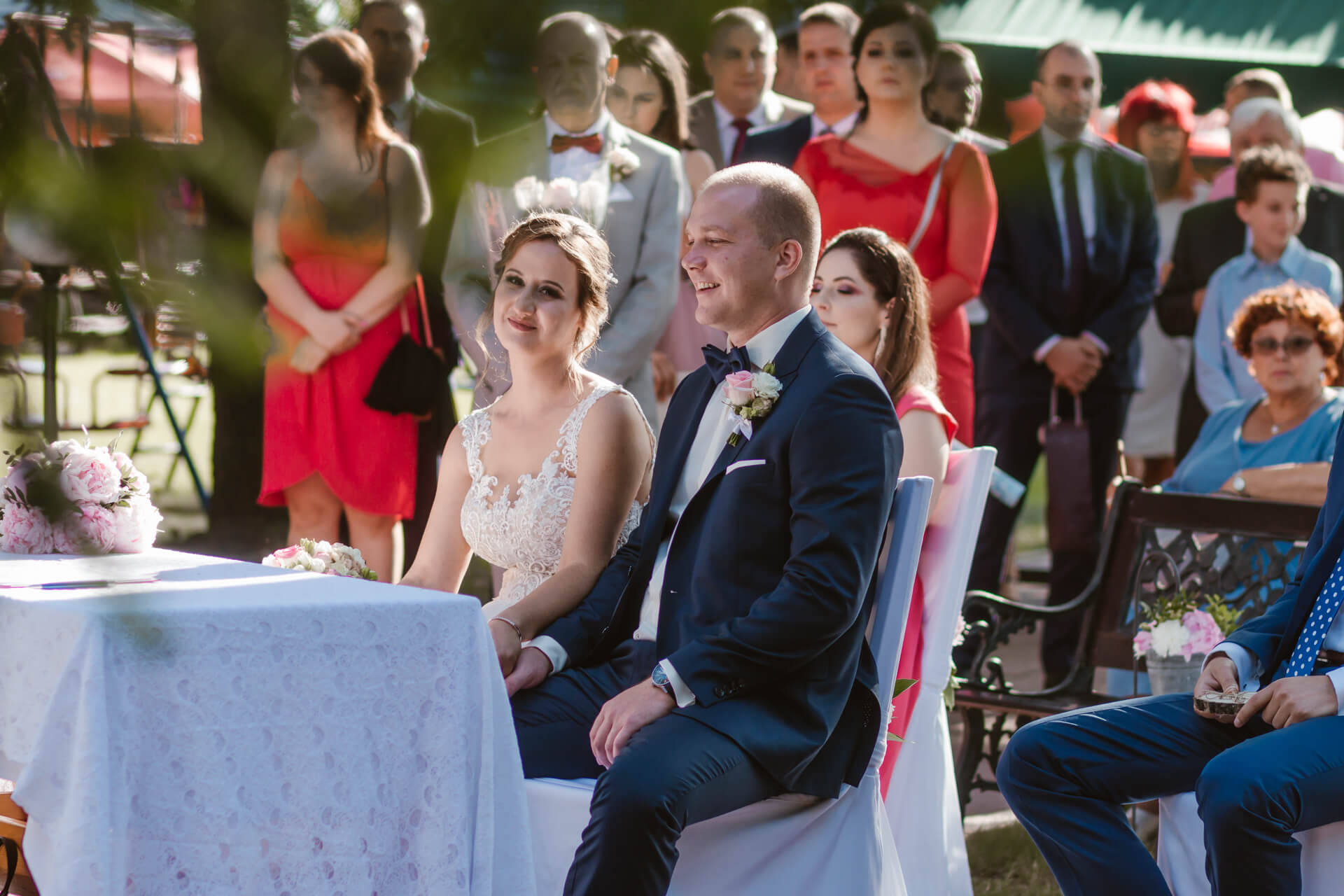 stary młyn ślub w plenerze