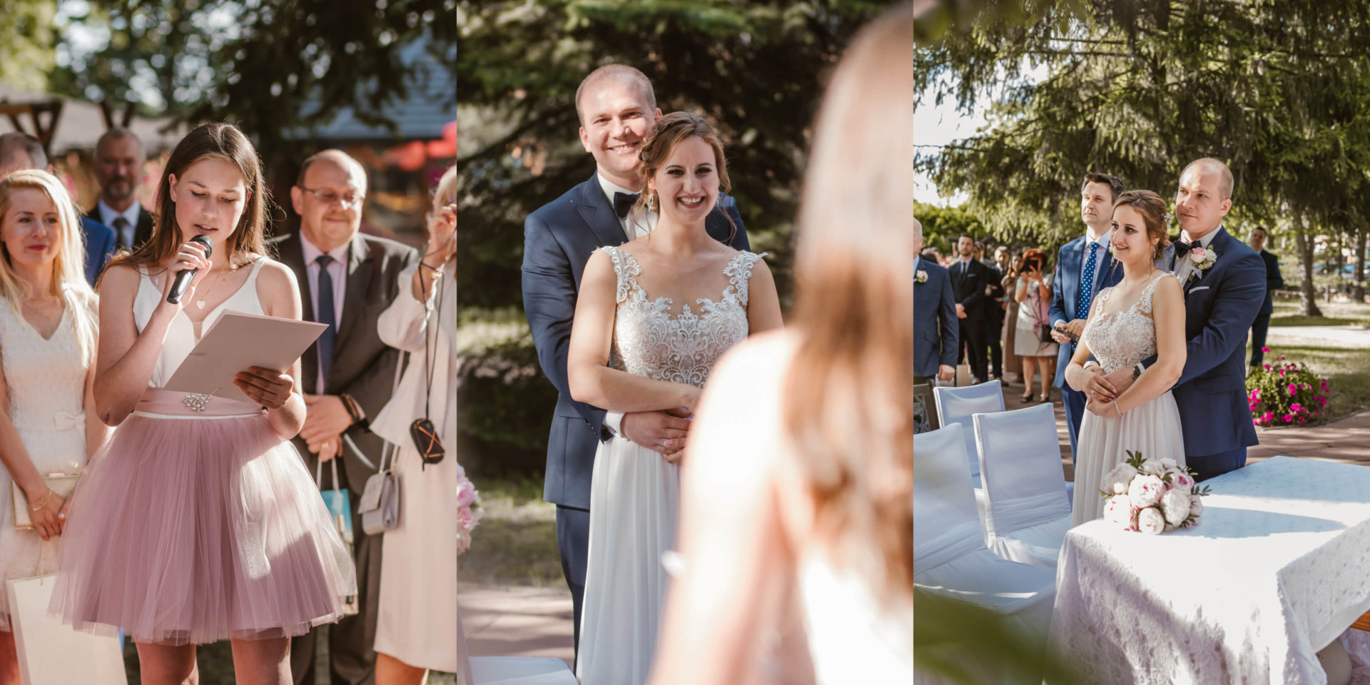 stary młyn ślub w plenerze