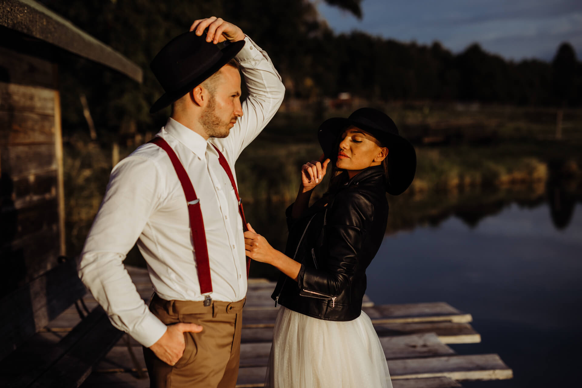 sesja ślubna zagroda ojrzanów