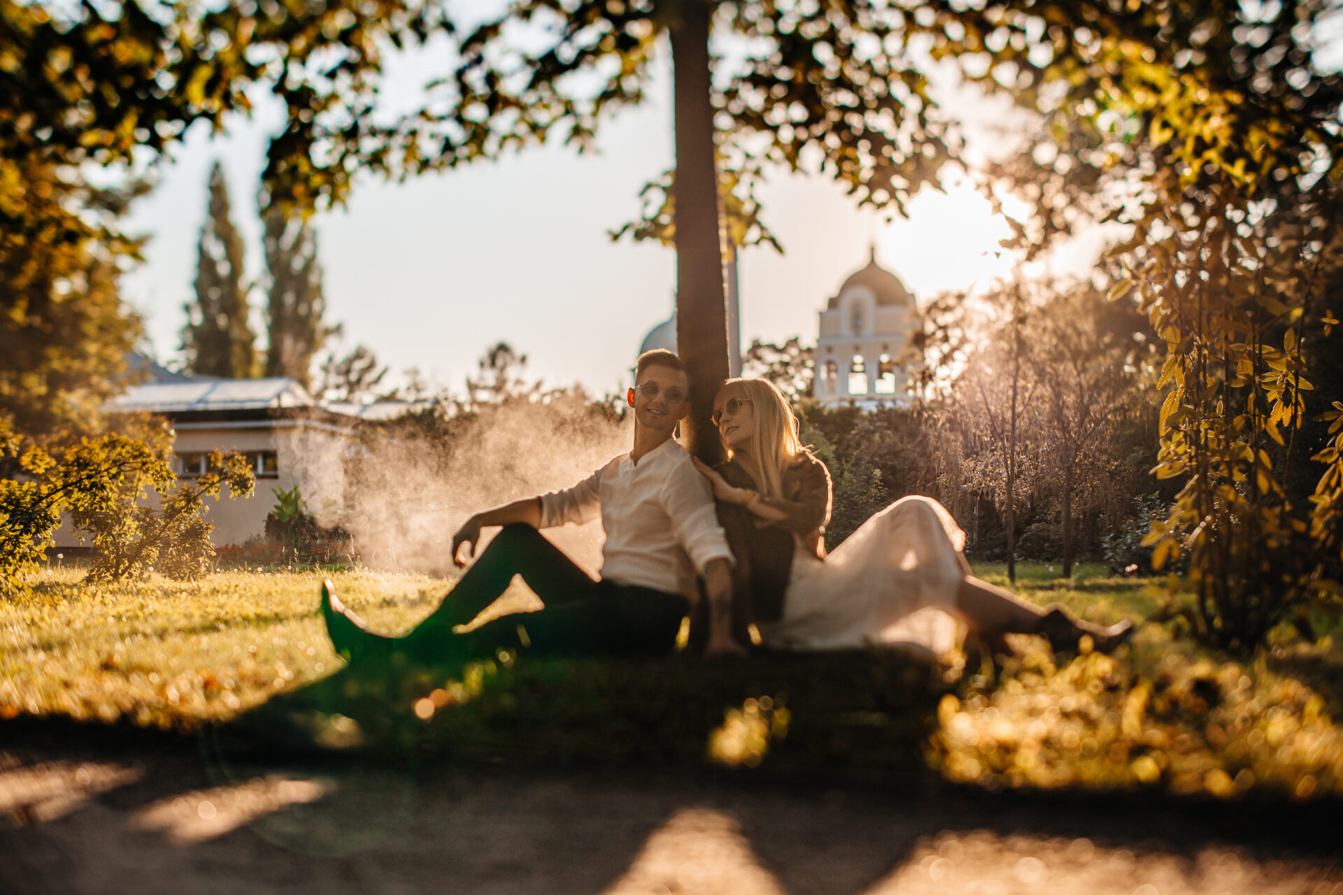 Sesja narzeczeńska w Wilanowie | D & D